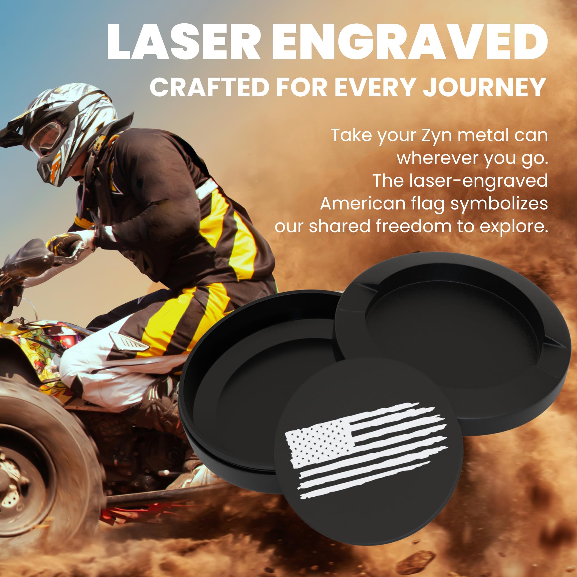 TuffTynz Gift-ready metal container is a thoughtful Zyn accessory.