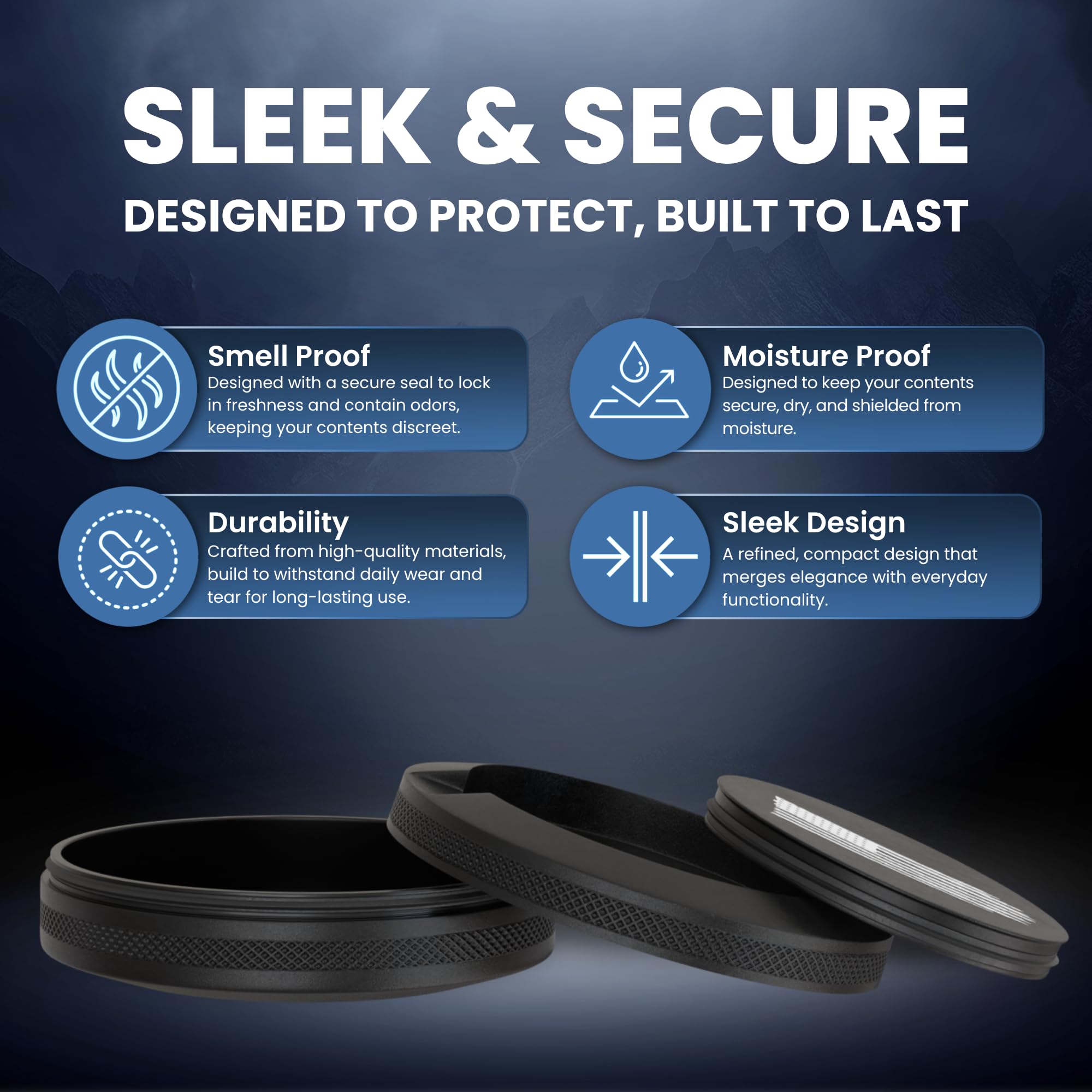 TuffTynz Patriot version with knurled edge provides secure grip.