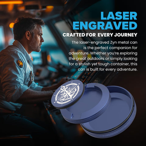 TuffTynz travel-friendly Zyn tin designed for on-the-go use.