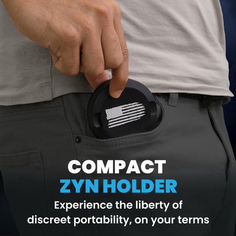 TuffTynz Zyn container offers discreet storage for accessories.