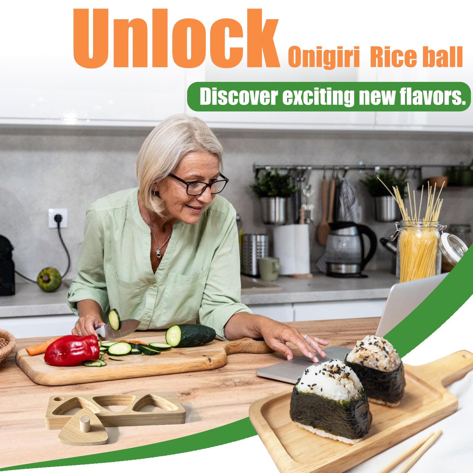 Tuiiopoli Restaurant-style rice balls at home with efficient mold.