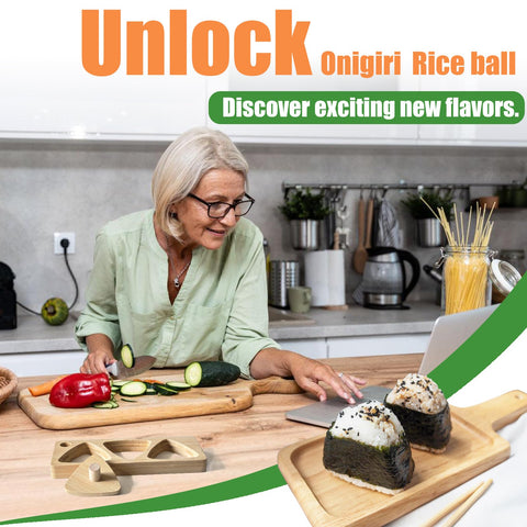 Tuiiopoli Restaurant-style rice balls at home with efficient mold.