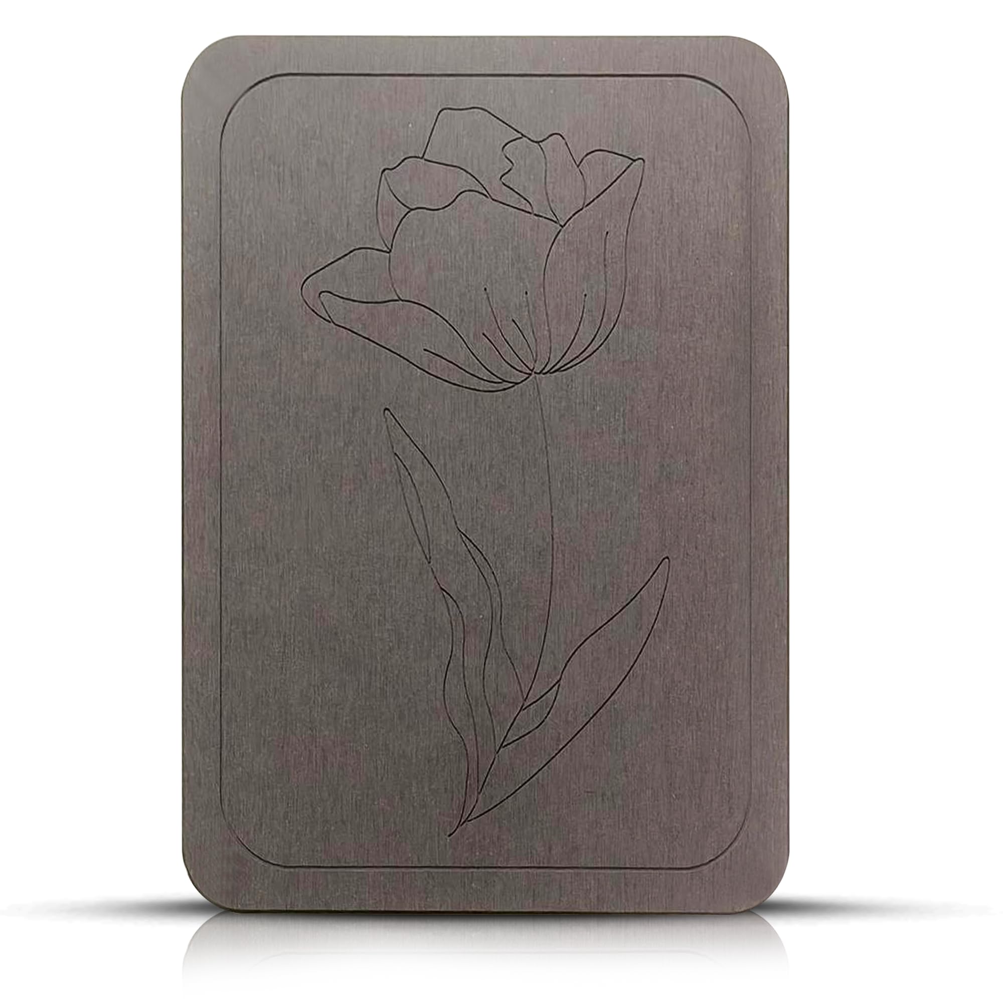 Tulvera Stone Drying Mat keeps your counter space organized and clean
