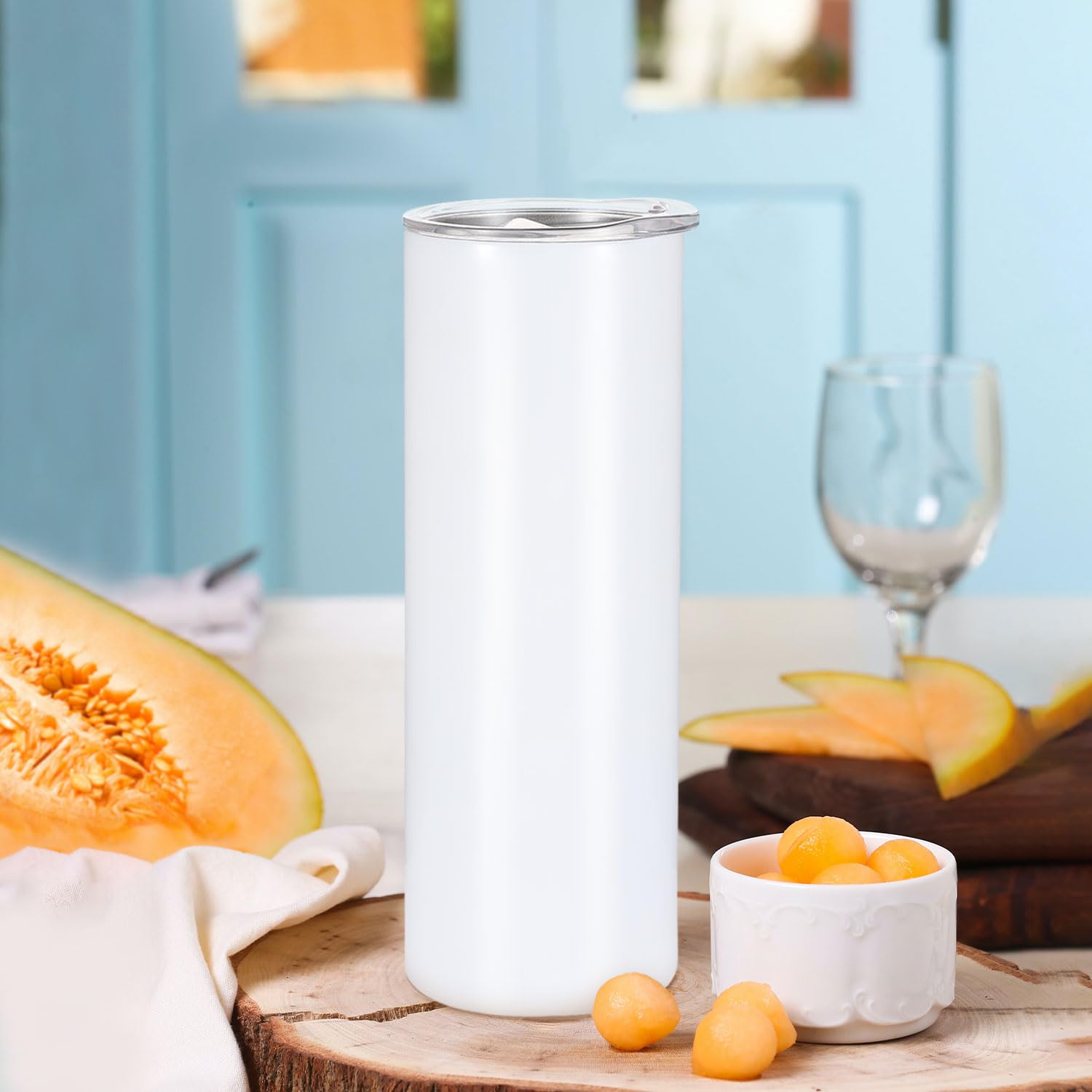 TUMBCHIC silicone base adds stable footing for the tumbler