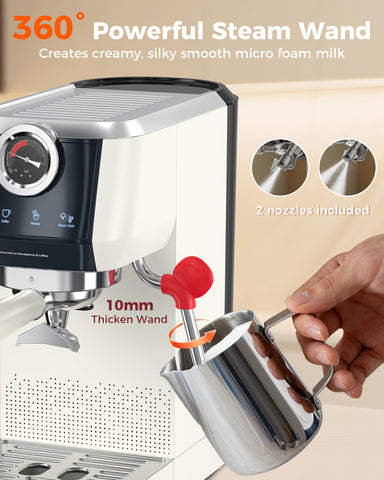 Tuni E2 filter baskets show single and double shot options