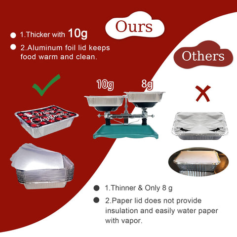Tunpug Christmas designs on lids and containers for gift-ready presentation