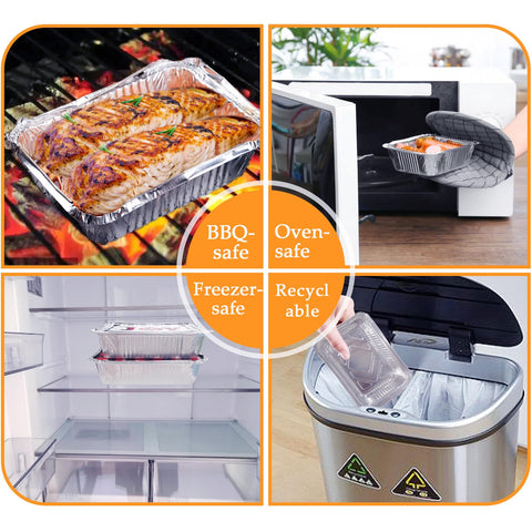 Tunpug disposable foil tins ideal for Christmas parties and take-home gifts