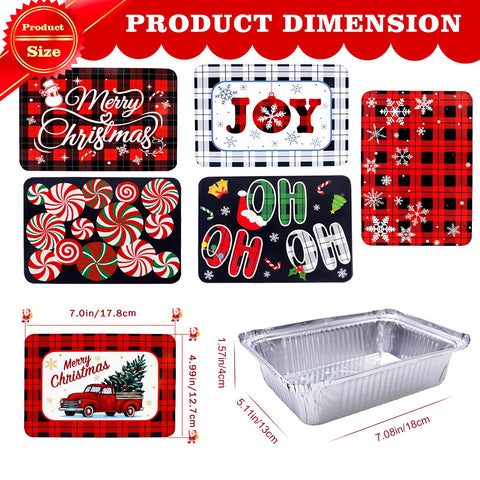 Tunpug rectangular 7x5x2 inch cookie tins keep treats fresh during transport