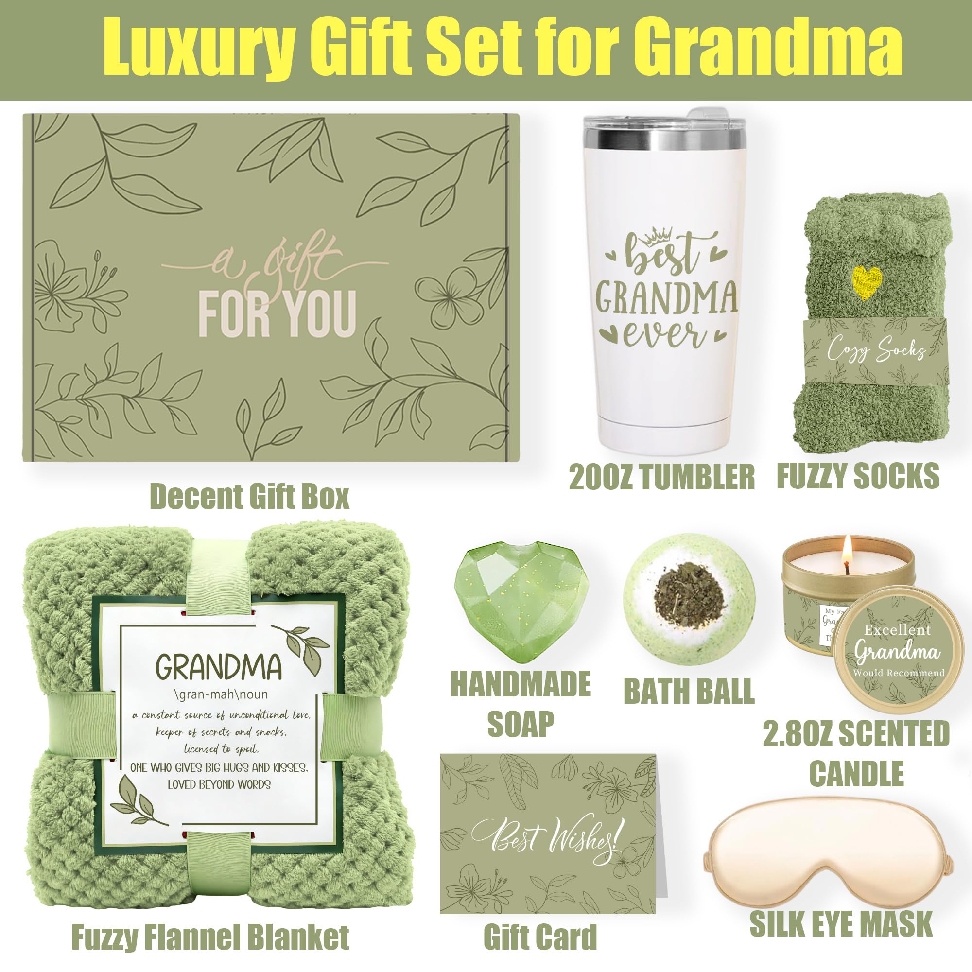 TUNSEZ plush socks provide soft warmth for lounging and pampering grandma