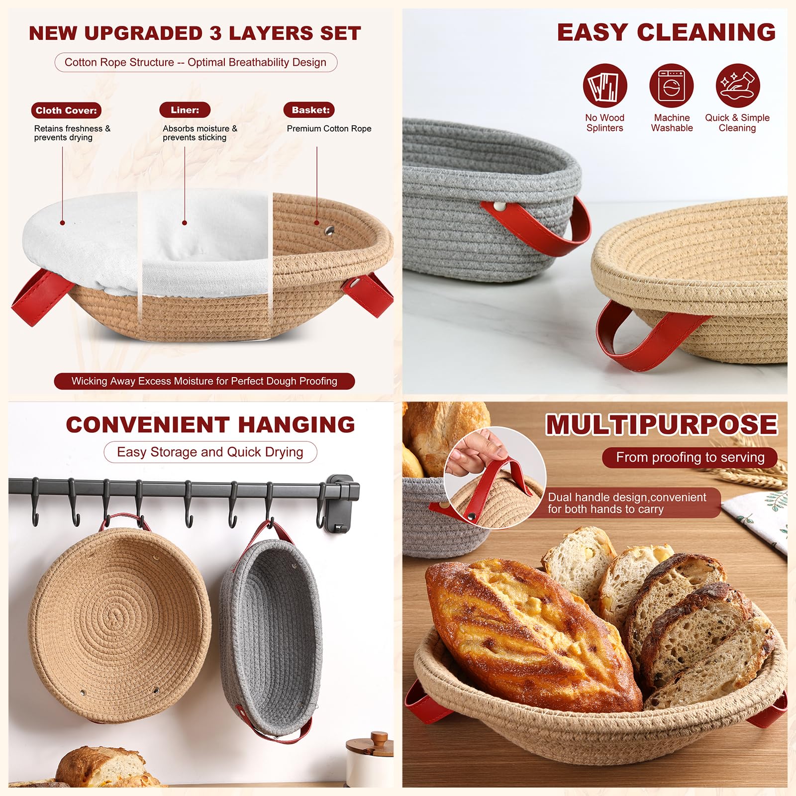 Tunyet silicone baking mat for non-stick, even baking and cleanup