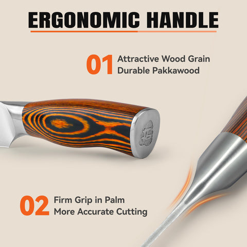 TUO Fiery Phoenix 5in knife compact lightweight design for precise prep