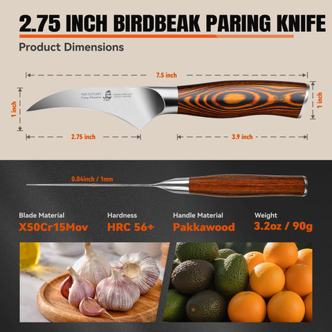 TUO Honbazuke edge at 14 degrees provides razor-like cuts