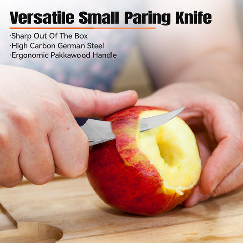TUO German stainless steel paring knife blade for durability