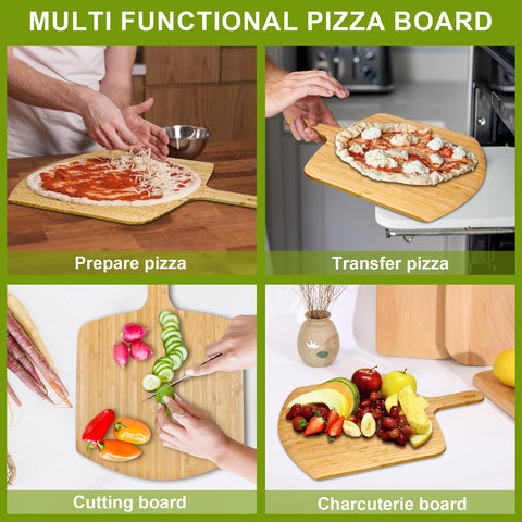 TUOCON bread and pizza peel multiuse for home baking.