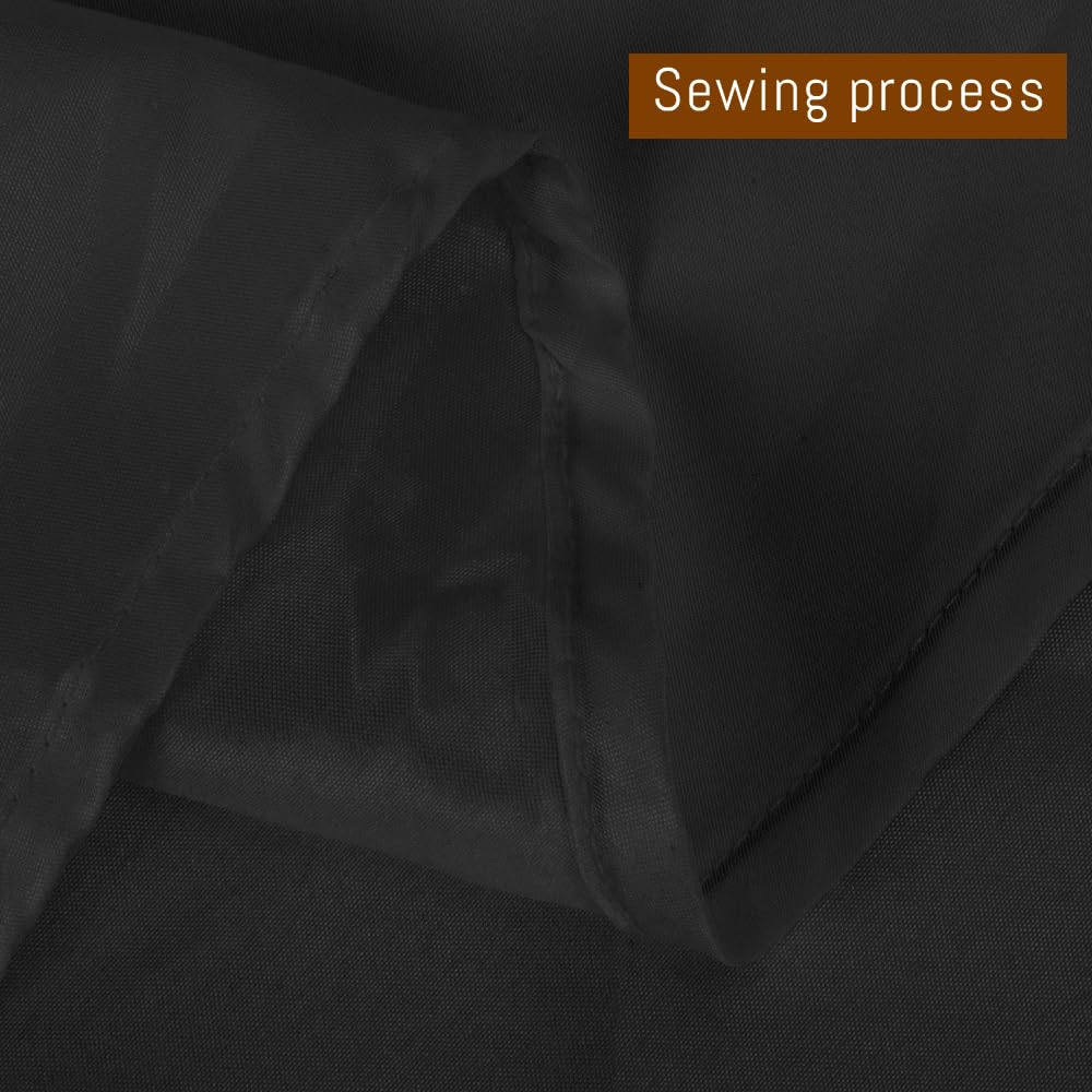 TUOTPE round tablecloth providing ample coverage for large round tables.