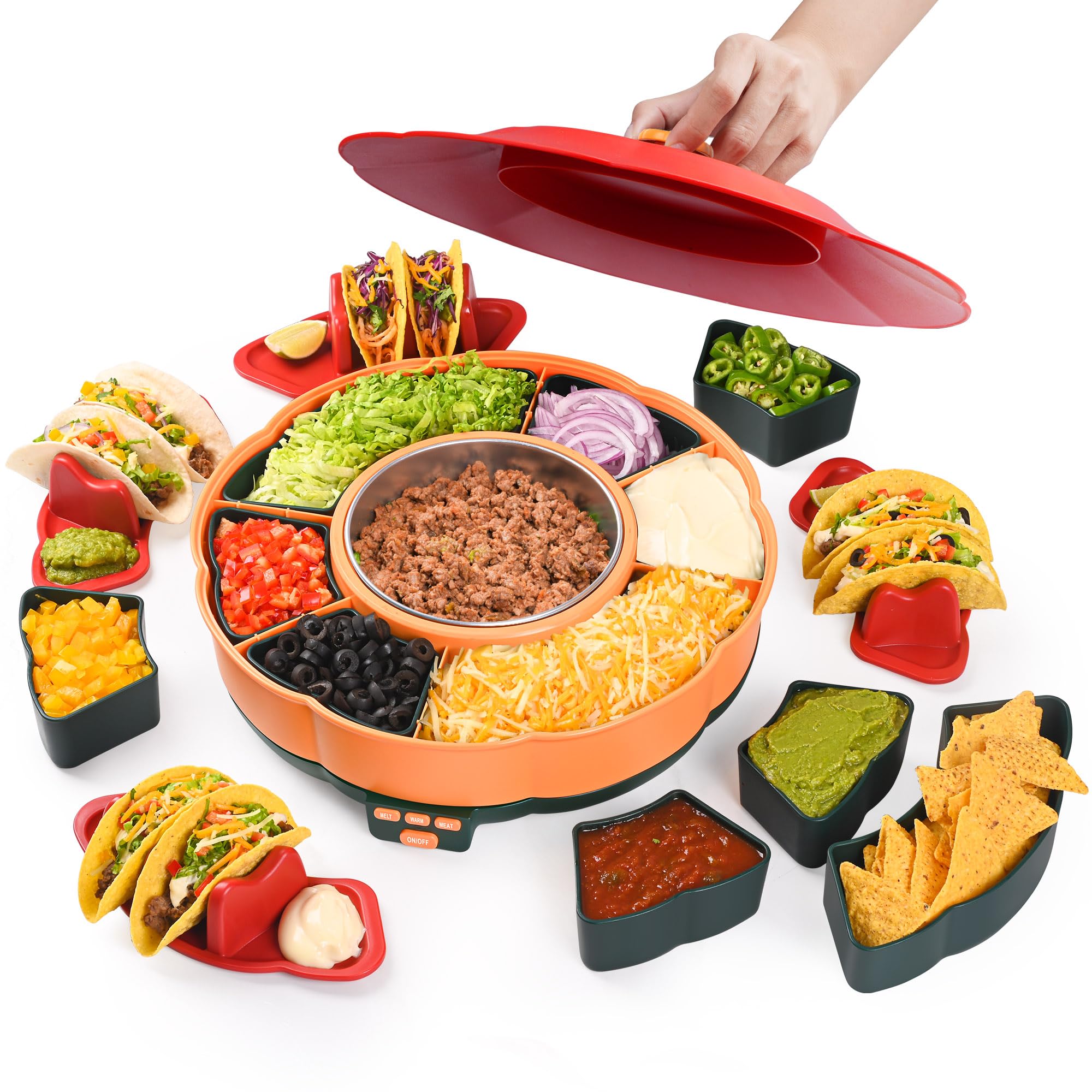 Tupoyi Taco Tuesday Kit warming pot for shared meals