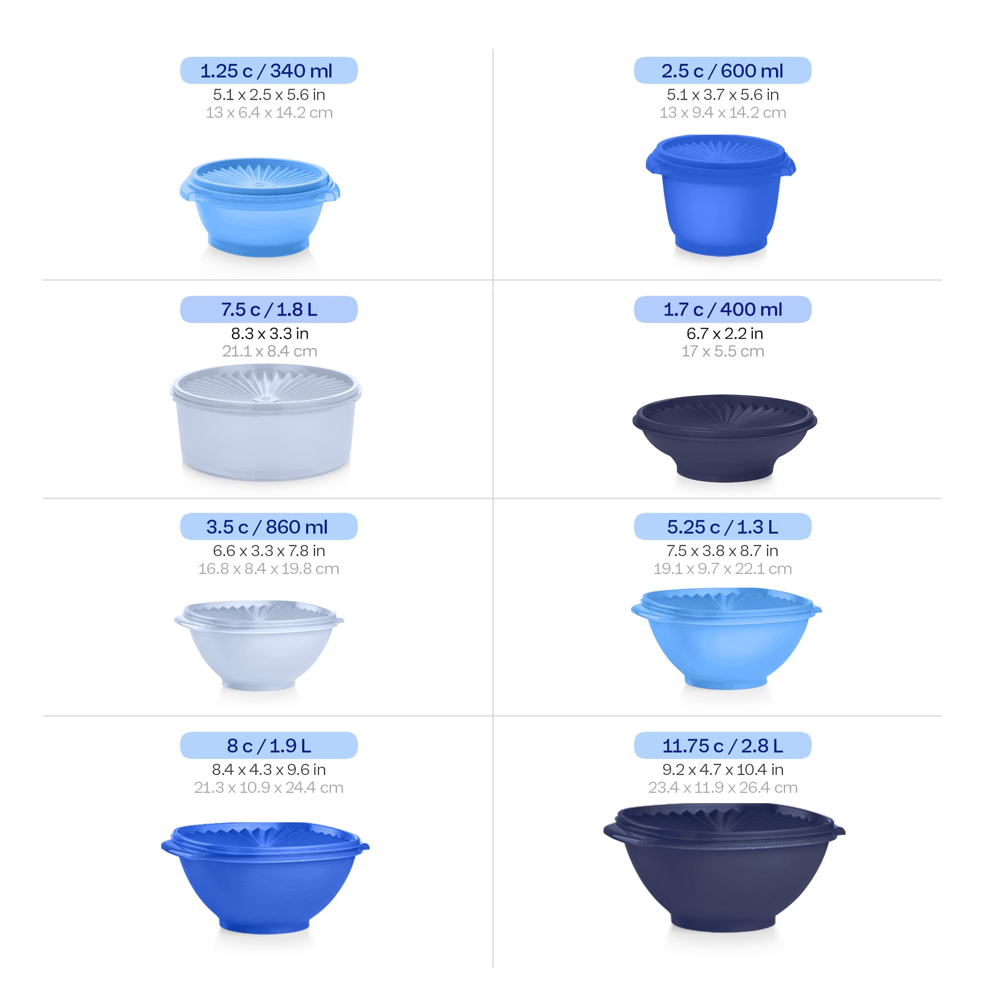 Tupperware dishwasher-safe design makes cleanup effortless.