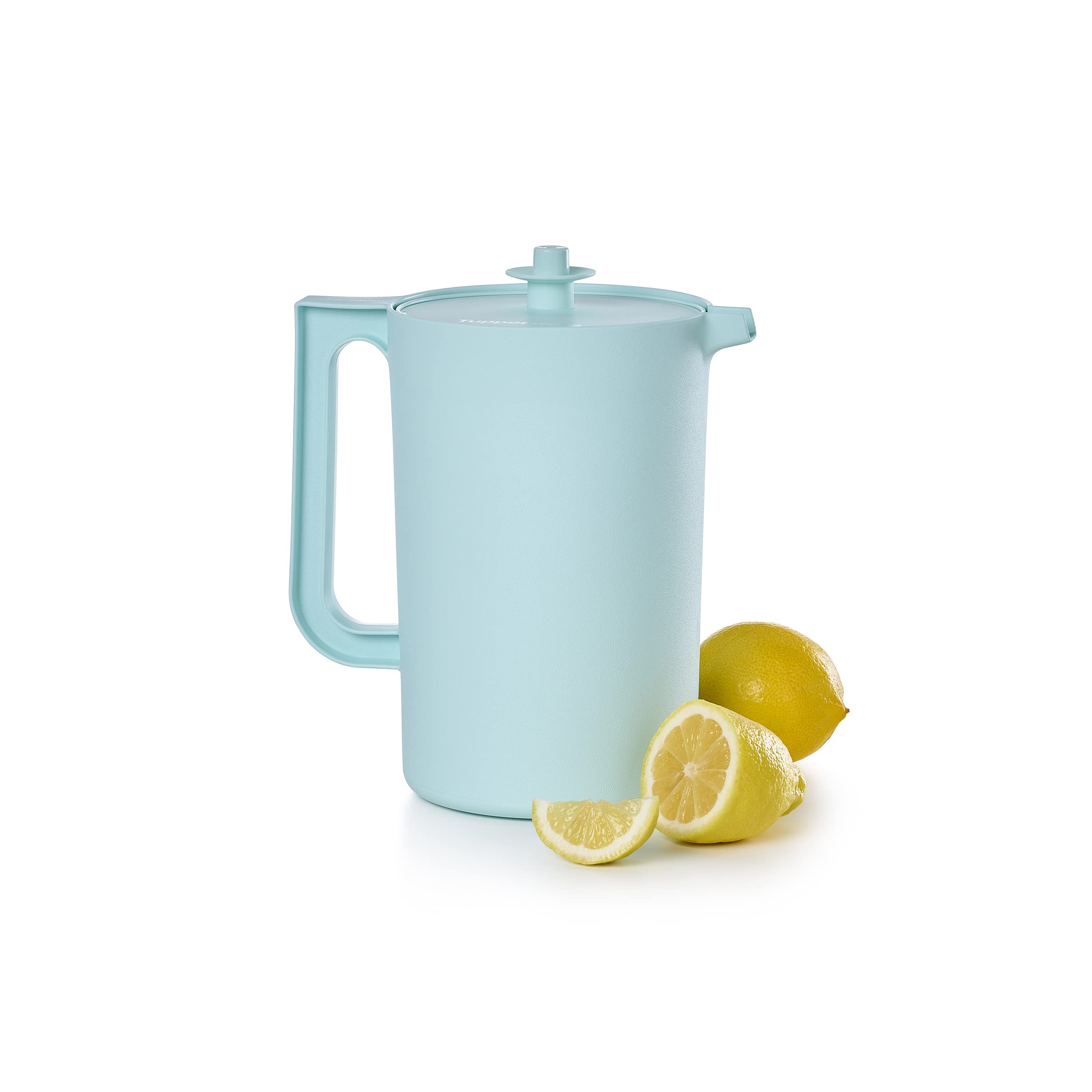 2 qt aquamarine Heritage pitcher ideal for entertaining.