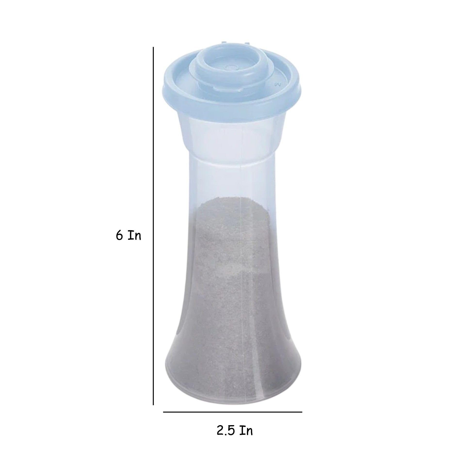 Tupperware large shaker set dishwasher safe BPA free icon on container.