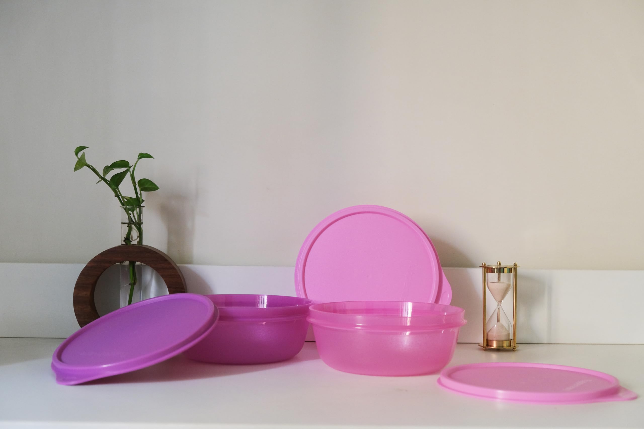 Tupperware Leftover Bowls are dishwasher safe and BPA free