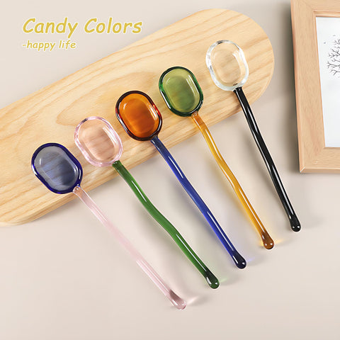 Turbokey glass spoons in box-packaging ideal for gift or party favors