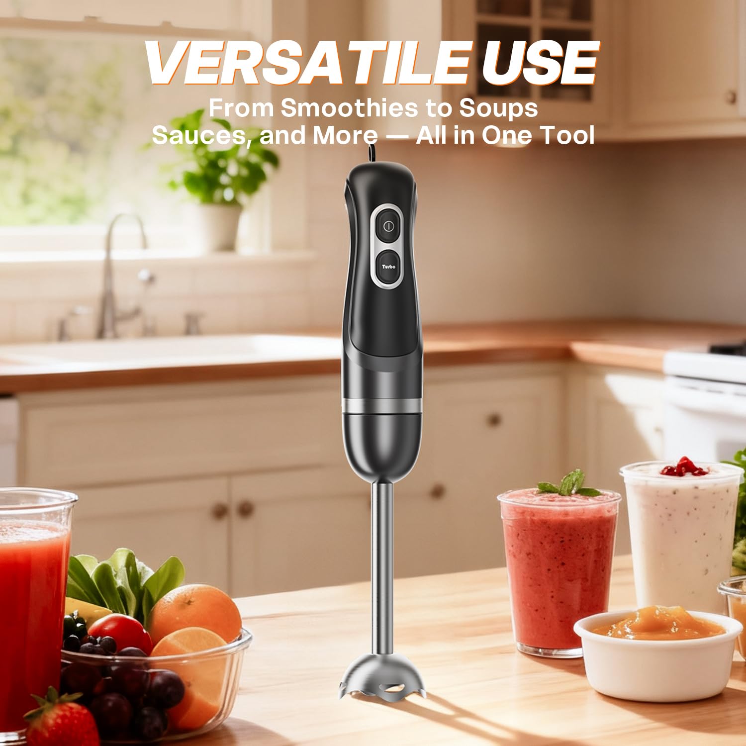 Turelar detachable design for easy cleaning and handy storage.