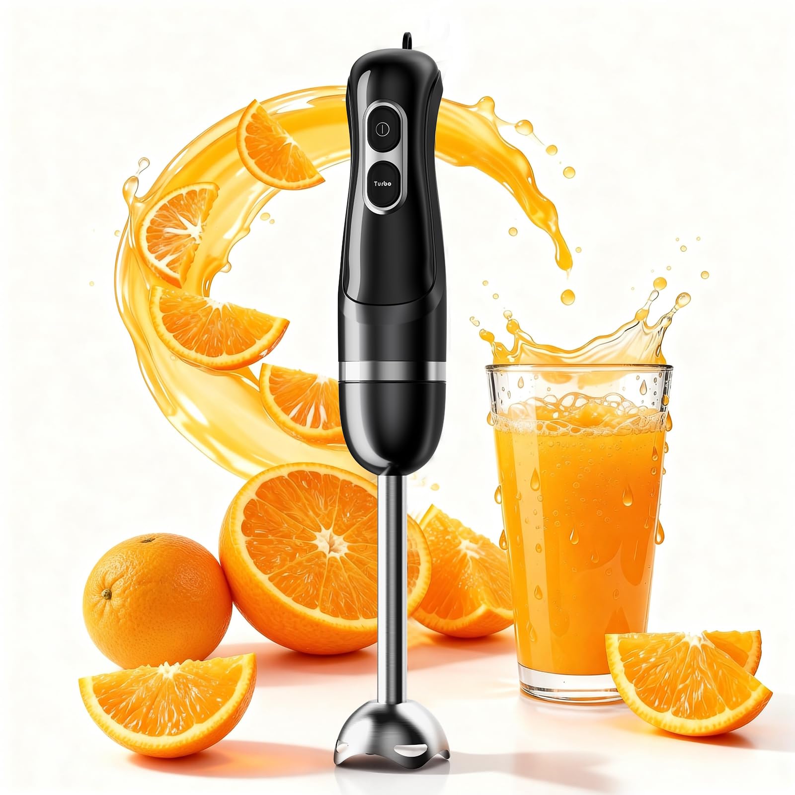 Turelar immersion blender with copper motor for powerful smoothies.