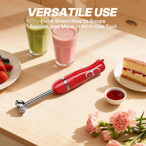 Turelar blender with non-slip grip stays secure during use.