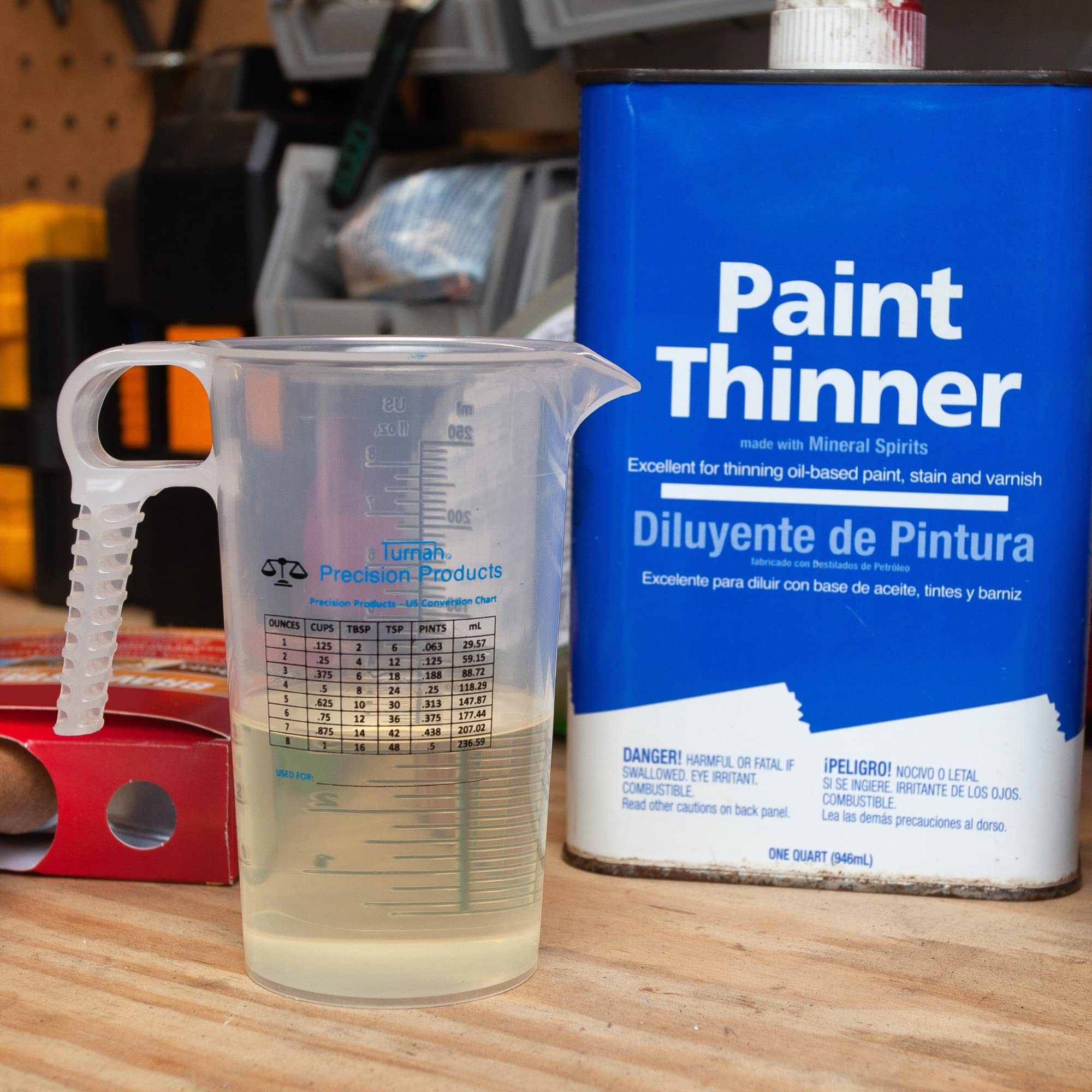 Turnah pitcher has a wide base for stable use on counter shelves.