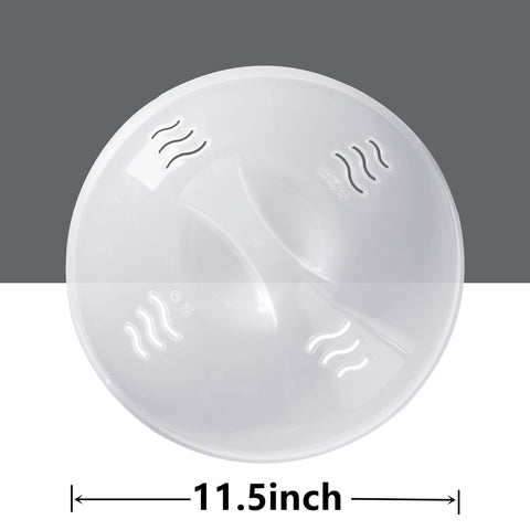 Tusjiain BPA-free, melamine-free cover is safe and easy to clean.