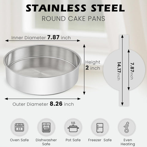 Tutikuki three-piece stainless steel bakeware set for durable daily baking.