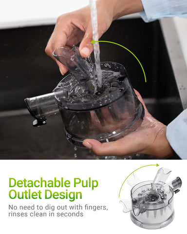 TUUMIIST juicer maximizing juice output with minimal waste