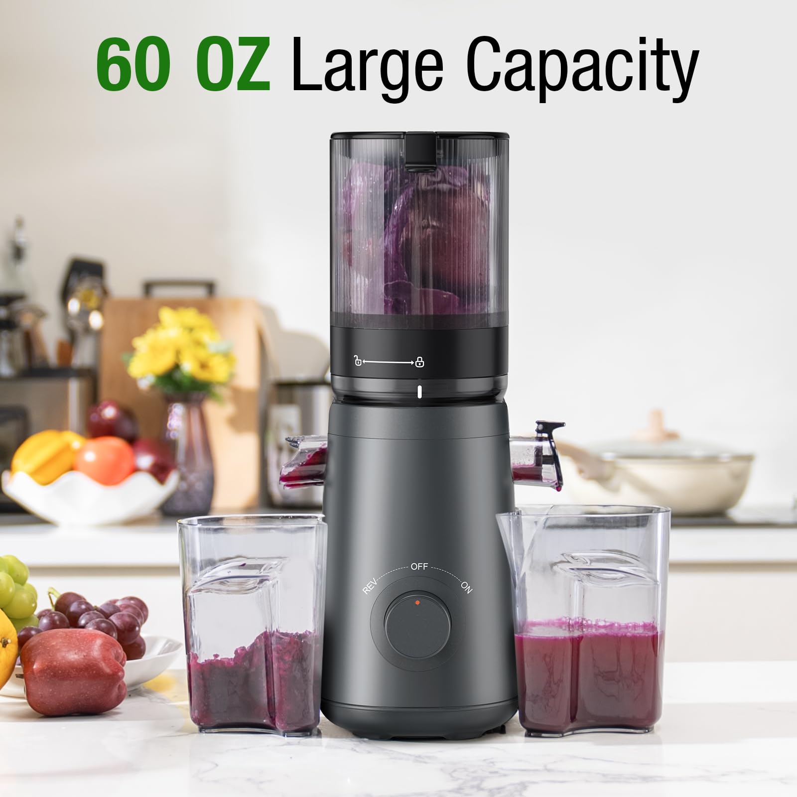 TUUMIIST Juicer delivers high juice yield for daily use