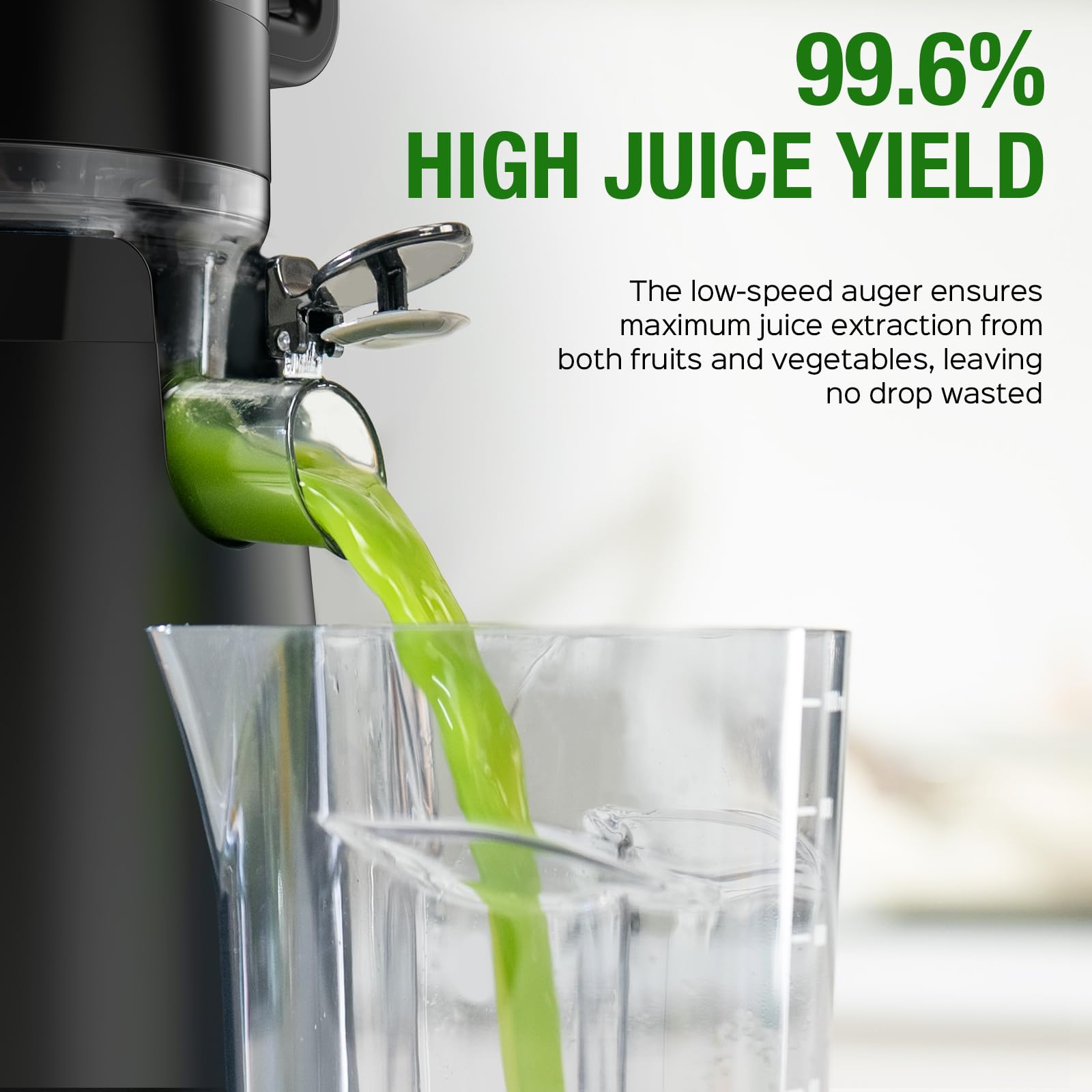 TUUMIIST BPA-free materials ensure safe, pure juice every use.