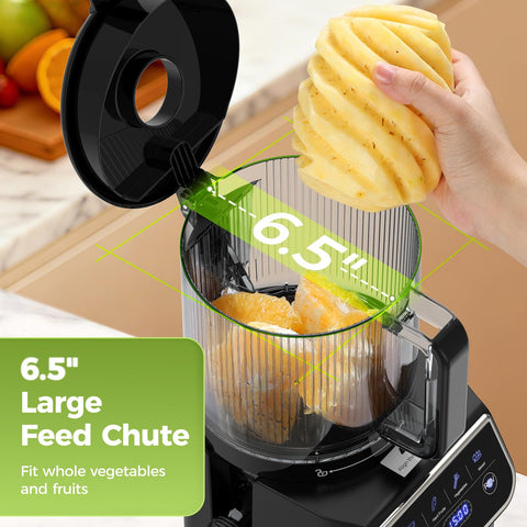 TUUMIIST juicer touchscreen control panel for quick four-mode selection