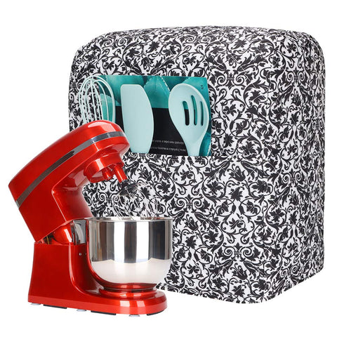 TUYUU Paisley KitchenAid mixer cover protects dust on 6-8 quart models