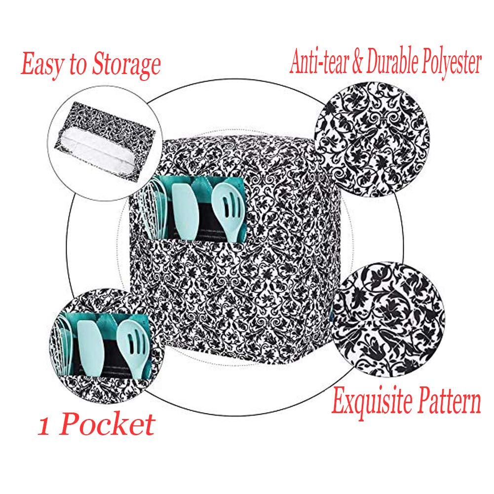 TUYUU Paisley mixer cover features dustproof quilted fabric for freshness