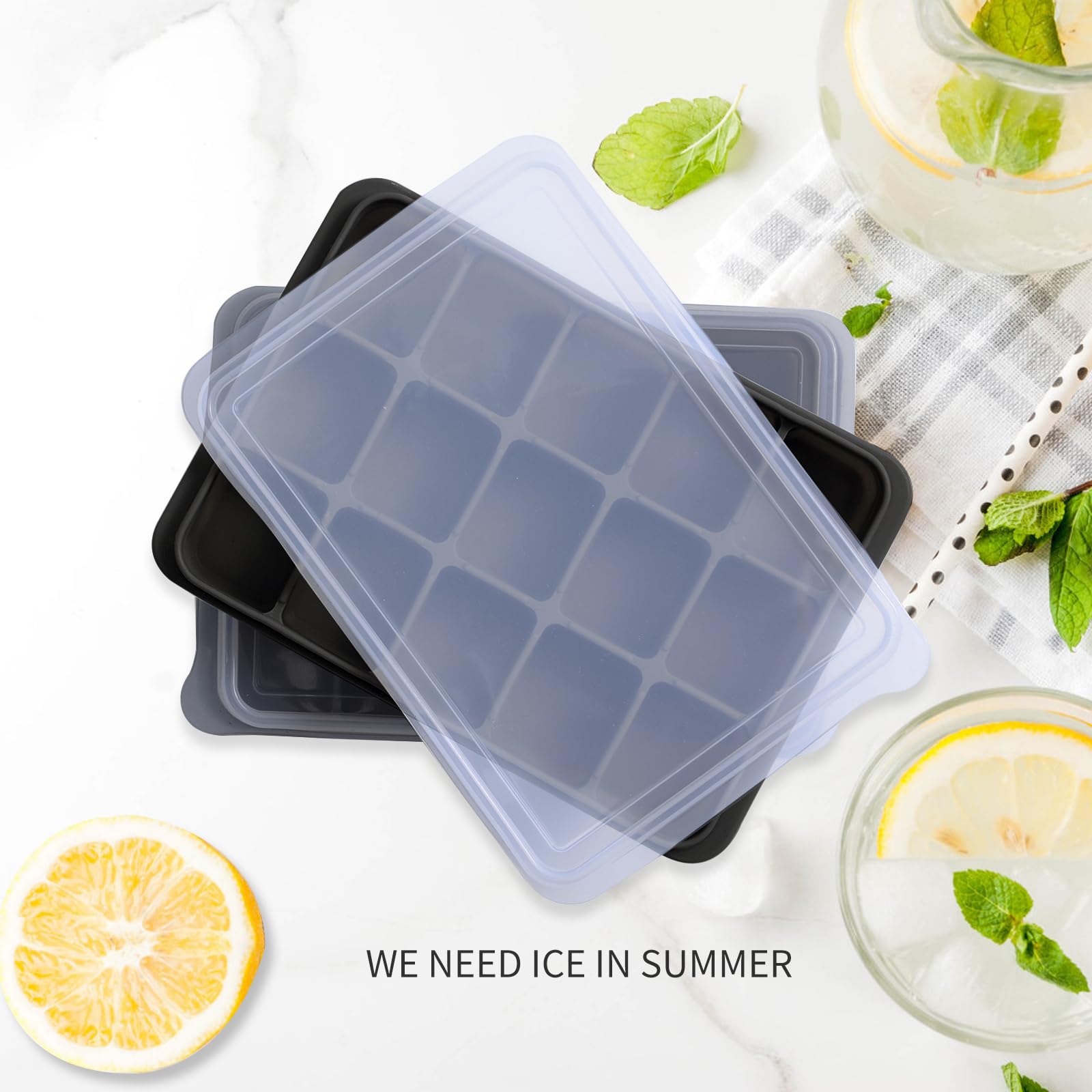 Tvmania flexible silicone cubes release easily for quick drinks and baby food prep.