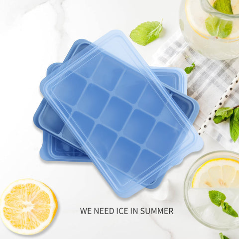 Tvmania 15-cube tray design ideal for cocktails, juices, and baby food prep.