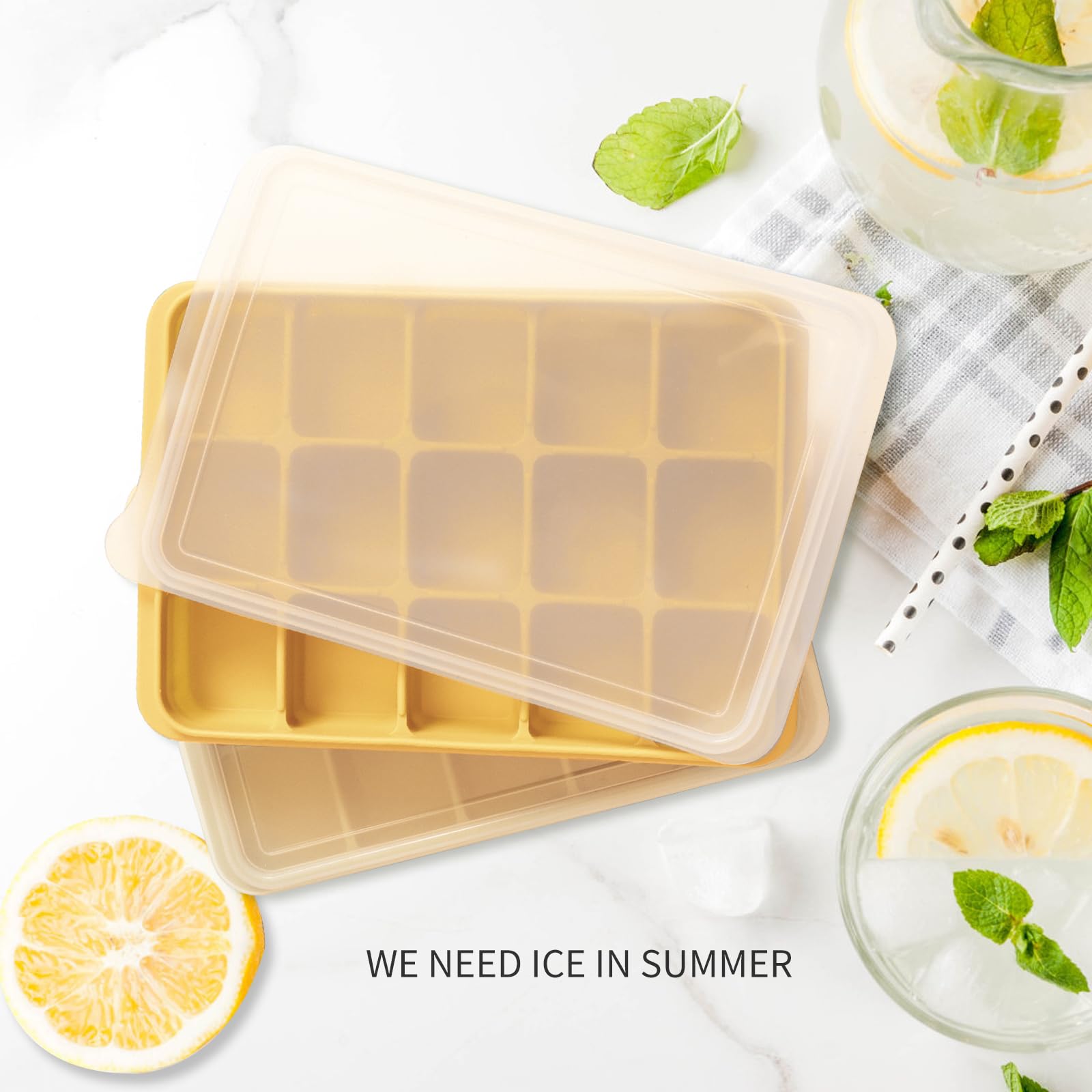 Tvmania trays with lids seal freshness and prevent freezer odors