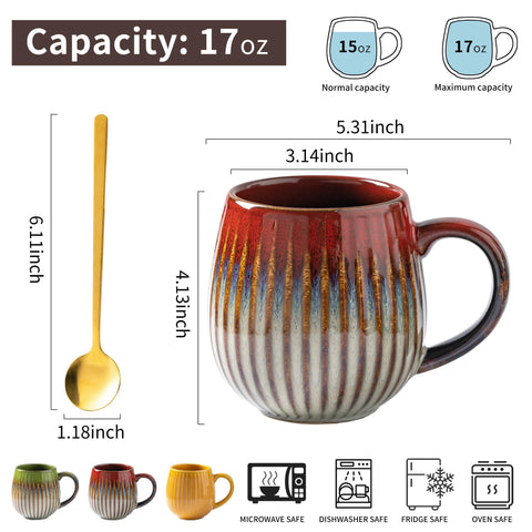 Tvvtuww microwave-safe mug designed for quick reheats and easy cleanup.