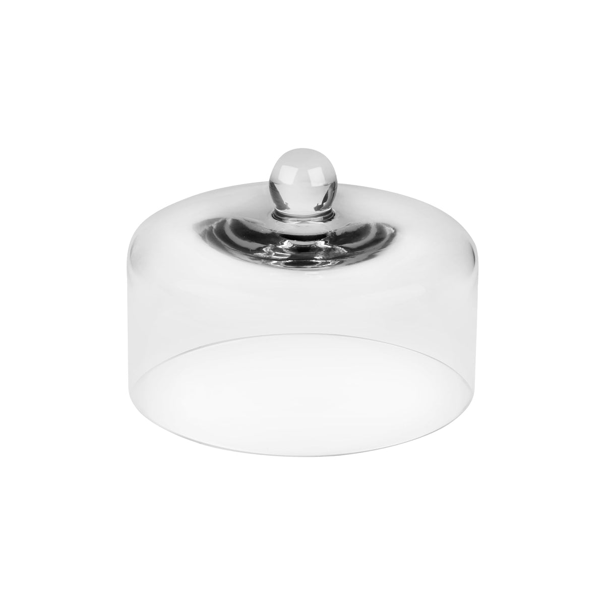 Twakutwaku glass cake dome (8x5.5in) for elegant presentation and dust protection.