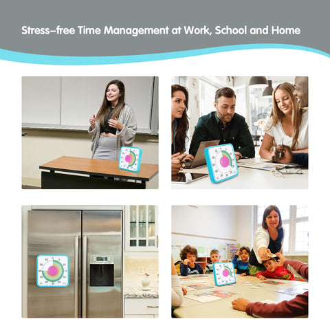 TWENTY5 SEVEN countdown timer magnetic surface allows versatile placement.