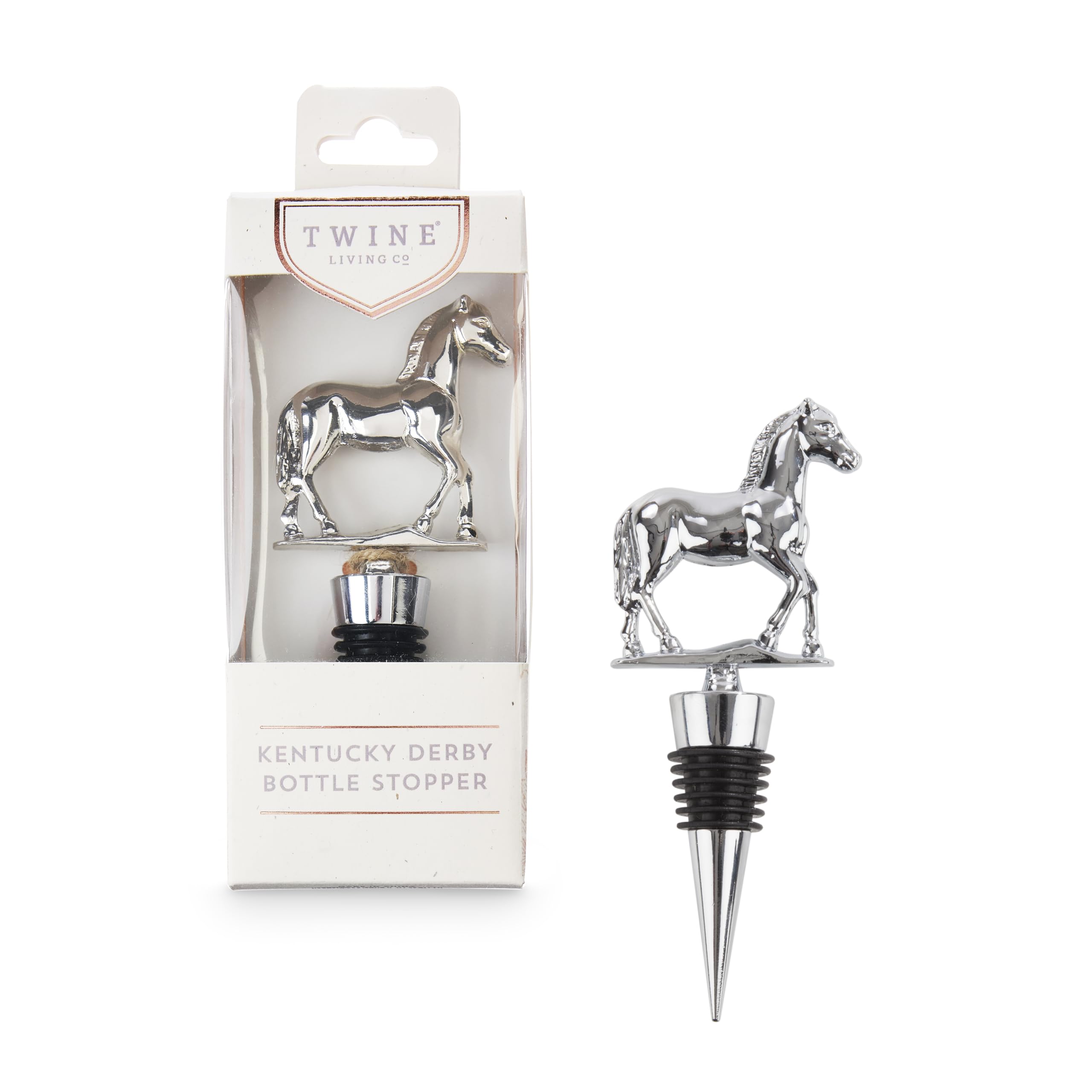 Twine Derby gift-ready packaging appeals to wine and horse fans.