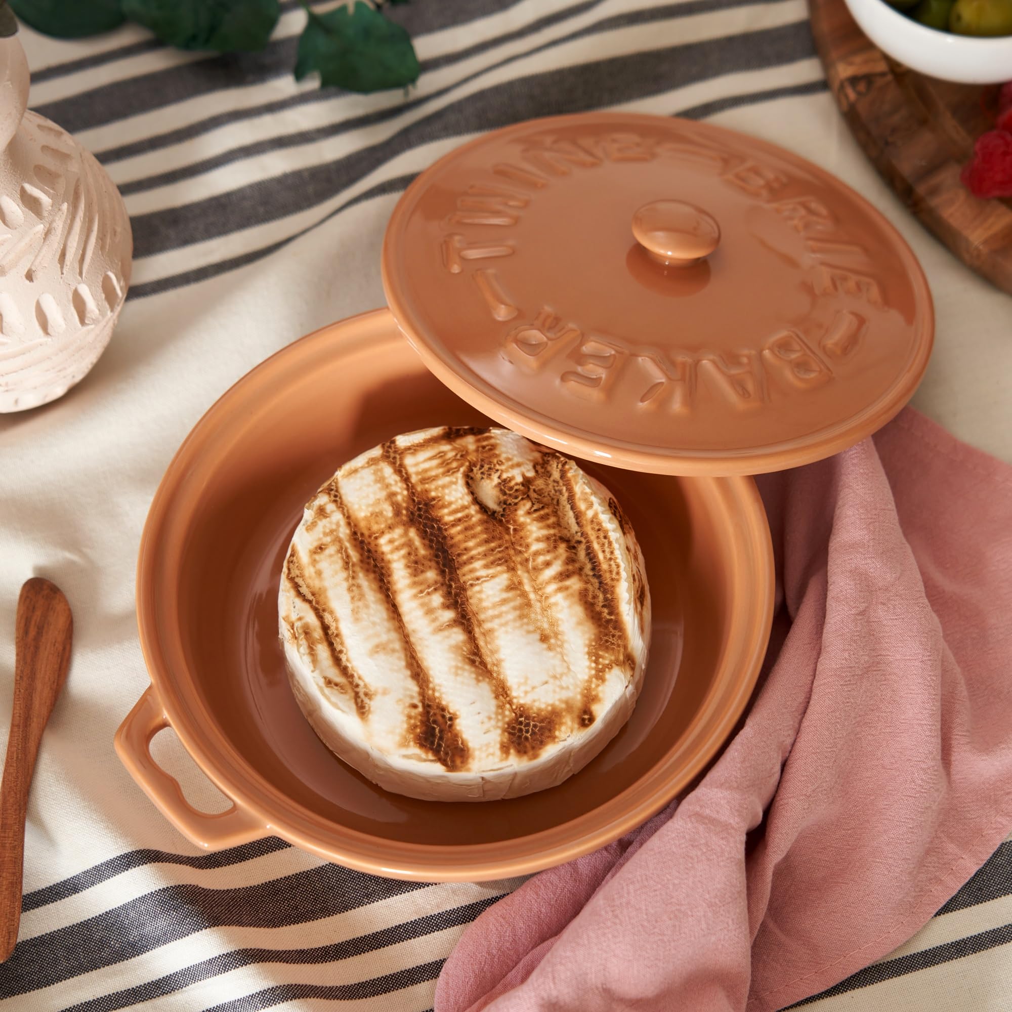 Twine terracotta oven safe bakeware with vintage finish