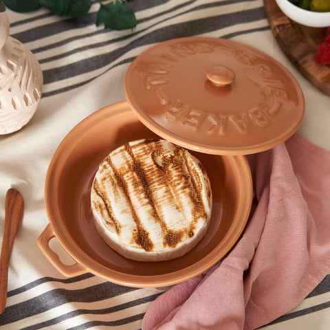 Twine terracotta oven safe bakeware with vintage finish