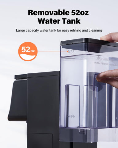 Different brew sizes from 6 to 14 oz for precise servings