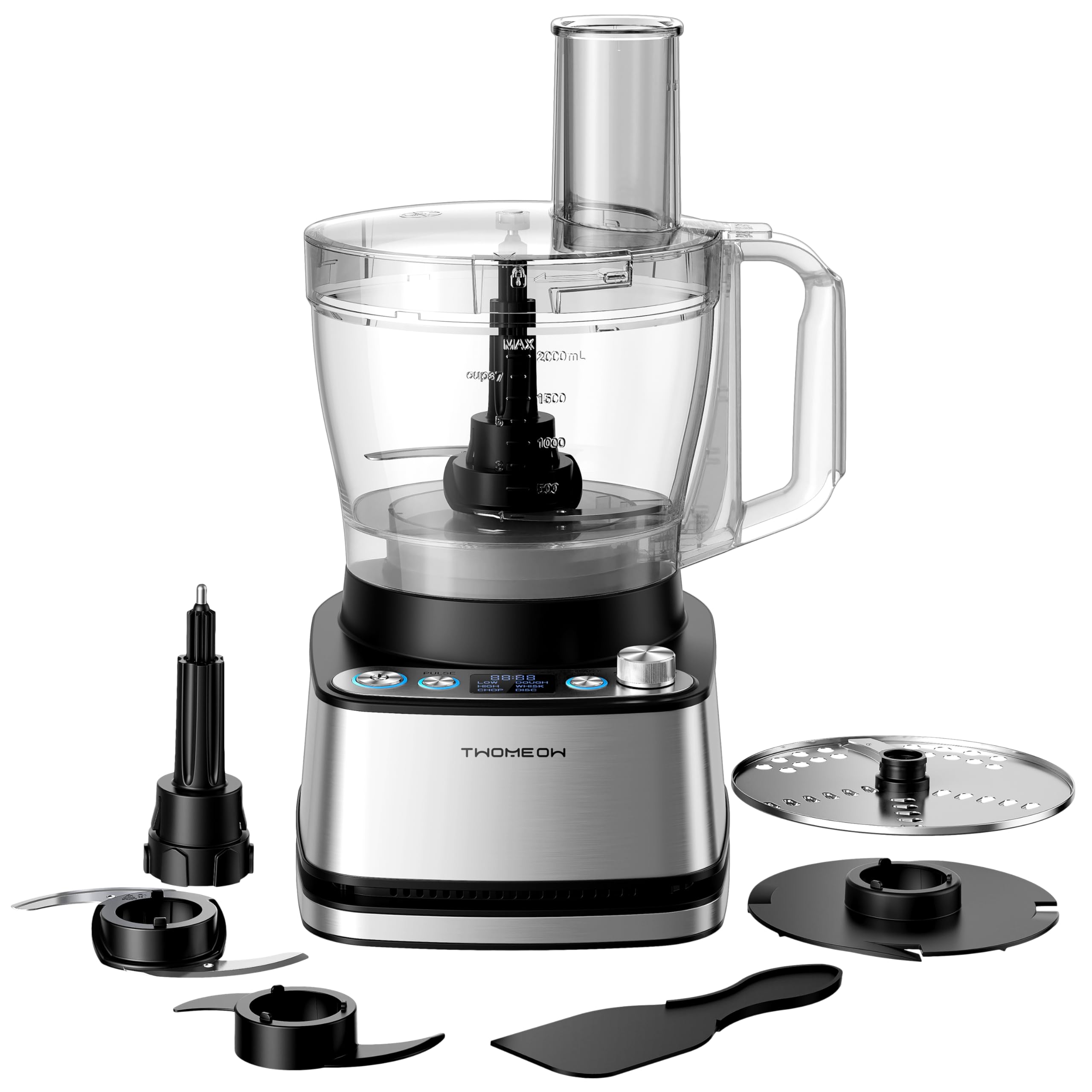 TWOMEOW food processor base motor for powerful prep