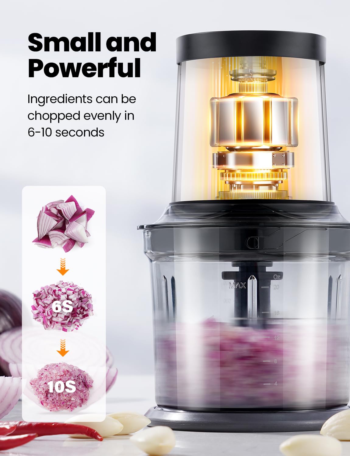 TWOMEOW purees and sauces with ease for smooth dressings and baby food