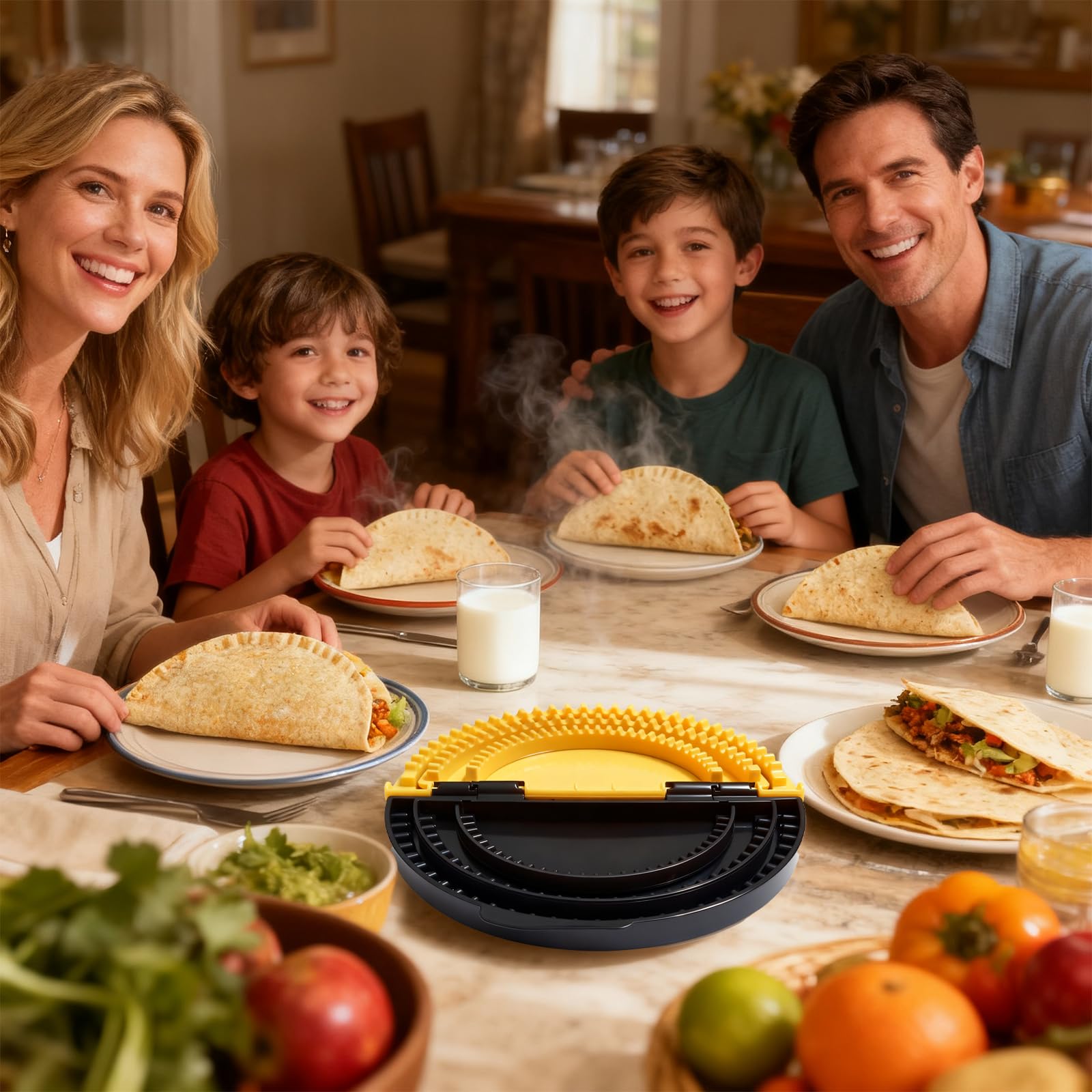 Twostubir easy-clean disassembly supports fast post-meal cleanup.